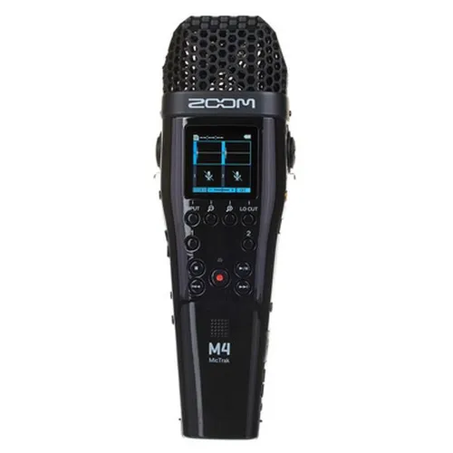 ZOOM MicTrak M4 Audiorecorder - Audiorecorder mit 4-Kanal Aufnahme und integriertem Mischpult, ideal für Musiker und Podcaster.