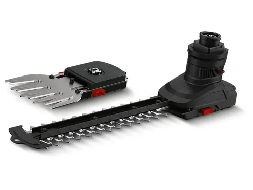 Parkside 4-in-1 Akku-Heckenschere PKGA 20-Li X 20 V - Heckenschneider und Grasheckenschneider in einem, leistungsstark und vielseitig für Gartenpflege ohne Kabelsalat.