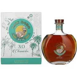 Lazy Dodo XO CHRONICLES RUM 40% Vol. 0,7l - Meisterwerk aus Mauritius - Rum, 12 Jahre gereift in Eichenfässern, mit komplexen Aromen von Karamell, Vanille und tropischen Früchten. Ideal für puren Genuss oder gehobene Cocktails.