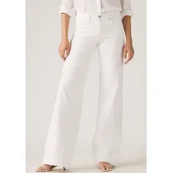Shaping Wide Leg Soft Clean White 318 - Stylische, weiche Hose mit weitem Bein, maschinenwaschbar für einfache Pflege und ideal für vielseitige Outfits.
