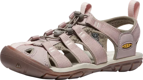 KEEN Damen Clearwater CNX Sandalen - Timberwolf/Fawn, 41 EU - Wanderschuhe mit hervorragender Traktion und Schutz durch TPU; ideal für Strandwanderungen und Picknicks, leicht und waschbar für aktiven Gebrauch.