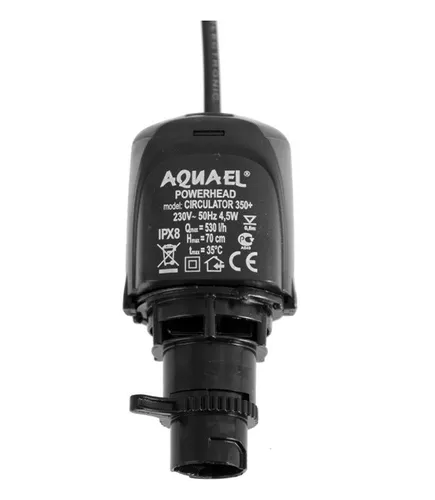 AQUAEL Circulator 350+ für Hexa-Aquarien - Ersatzteil für Hexa-Aquarien 961195, 961196, 961197, 961198. Leistungsstarker Kreislauf für optimales Wasserklima und zuverlässige Funktion.