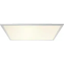 Brilliant LED Panel Flat WIZ alu weiß 42W CCT Warm-Tageslichtweiß dimmbar per Ap...