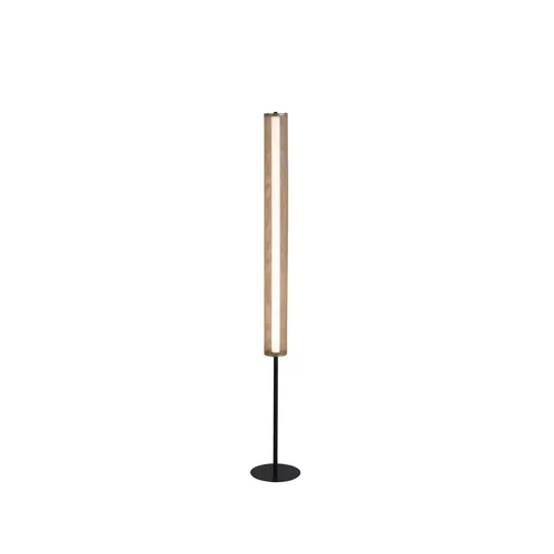 Searchlight LED Stehlampe Thread – Elegante 1-flammige Stehleuchte mit Dimmer - Moderne Stehleuchte mit mattschwarzem Sockel und goldenen Netzschirm, der beeindruckende Lichtmuster erzeugt. Ideal zur stimmungsvollen Beleuchtung und individuellen Helligkeitseinstellung.
