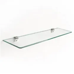 Tulup Weinregal Glasregal für die Küche - Transparentes Badezimmerregal 70 cm x 13 cm - Elegantes Wandregal in zartem Grünton, ideal für Küche oder Bad. Mit 70 cm Breite und 13 cm Tiefe bietet es stilvollen Stauraum für Flaschen und Accessoires.