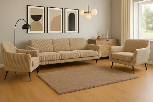 A&J MöbelLand Polstergarnitur BENITO: 3-Sitzer Sofa & 2 Sessel - Elegantes Wohnzimmer-Set BENITO: 3-Sitzer Sofa & 2 Sessel – Hochwertige Materialien und modernes Design für höchsten Sitzkomfort und langlebige Qualität. Ideal für stilvolle Wohnräume.