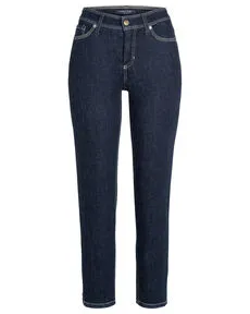 Damen Jeans PIPER SHORT 36/27 - Figurumschmeichelnde 5-Pocket Jeans von Cambio, ideal für lässige Freizeitlooks und bequem im Tragen.