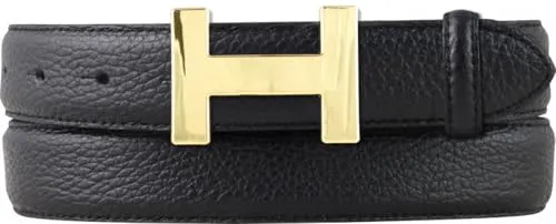 BELTINGER Damen-Gürtel HAILEY aus strukturiertem Leder – 30mm schmaler Ledergürtel in Schwarz mit goldener Schließe - Eleganter 30mm Ledergürtel für Damen, hergestellt in Italien. Aus echtem Leder mit edler Pigmentprägung und geschliffenen Kanten für hohen Tragekomfort. Ideal für jeden Anlass, von Business bis Freizeit.