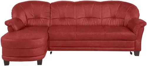 Home affaire Ecksofa Camelita, Landhaus Sofa, 2 Varianten: Recamiere- oder Ottomane, L-Form, wahlweise mit Bettfunktion