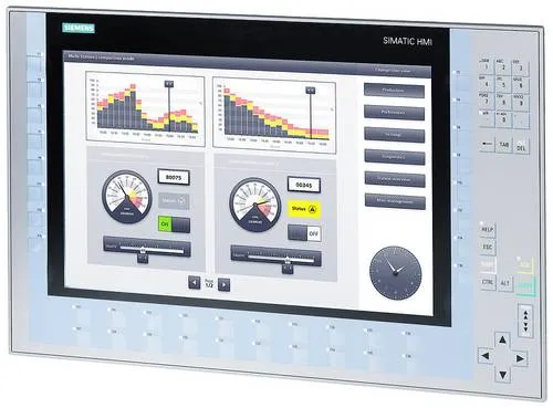 Siemens KP1500 TFT-Display 6AV2124-1QC02-0AX1 - SPS-Prozessoren mit 15 Zoll TFT-Display, ideal für industrielle Anwendungen, unterstützt mehrere Protokolle wie Modbus und Profinet für optimale Integration.