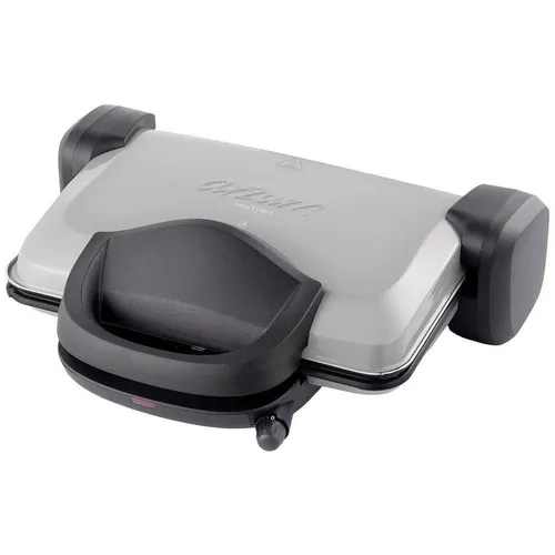 Arzum Sandwichmaker Mistost AR2037 - 1800 W, silberfarbener Elektrogrill und Sandwichmaker, ideal für leckere Snacks und Grillgerichte