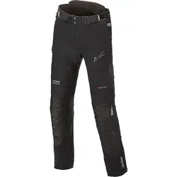 Büse Rocca Motorrad Textilhose - Schwarz, Größe 50 52 für Männer - Motorradhose aus strapazierfähigem Tactel-Gewebe mit atmungsaktivem Netzfutter, wasserdicht und winddicht dank entnehmbarer Humax Klimamembran.