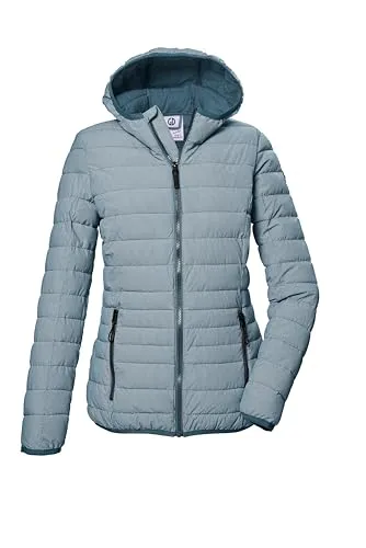 G.I.G.A. DX Damen Funktionsjacke GS 65 WMN QLTD - Leichte, wasserabweisende Steppjacke mit Kapuze für Damen. Ideal für Outdoor-Aktivitäten, winddicht und mit elastischen Bündchen für optimalen Sitz. Praktische Taschen mit Zipper für sicheren Stauraum.
