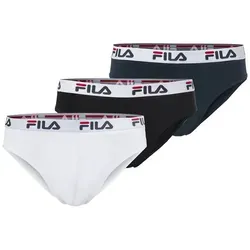 Fila Slip JUNIOR BOY BRIEF (3er Pack) elastischer Bund mit Logo-Schriftzug bunt 146/152
