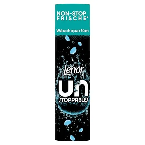 Lenor Unstoppables Fresh Wäscheparfüm 275g - Stoff-Deodorant für Non-Stop Frische bis zu 12 Wochen, ideal für alle Textilien, auch Wolle und Seide. Verleiht einen zitrusfrischen Duft mit fruchtigen Noten.