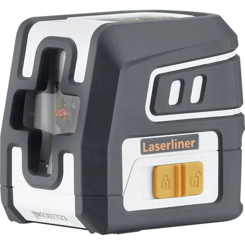 Laserliner Kreuzlinienlaser SmartCross-Laser X - Selbstnivellierender Laser für präzise Nivellierarbeiten mit 1 Horizontallinie und 1 Vertikallinie, ideal für Profis und Heimwerker. Aus recyceltem Kunststoff gefertigt.