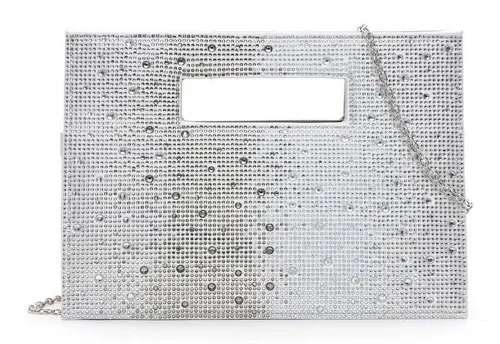 Tamaris Clutch TAS Amalia Rhinestone - Elegante Handtasche für Damen - Clutch in Mix-Optik mit Magnetdruckknopf, ideal für Abendveranstaltungen. Hochwertige Verarbeitung und abnehmbarer Umhängeriemen für vielseitigen Tragekomfort.