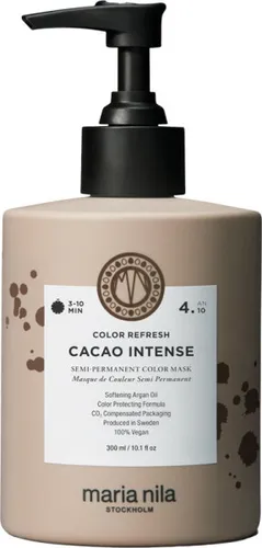 Maria Nila Colour Refresh 4.10 Cacao Intense, 300 ml - Hochwertige Haarfarbe für intensive Pflege und langanhaltenden Glanz, ideal für Coloration und Auffrischung zwischen Friseurbesuchen.