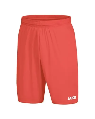 JAKO Unisex Sporthose Manchester 2.0, Coral, L