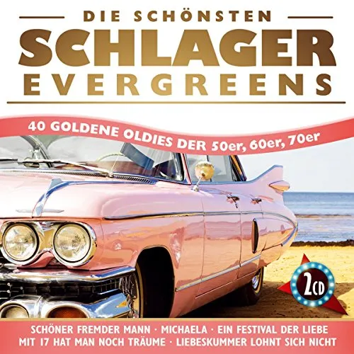 Die schönsten Schlager Evergreens - 40 Oldies der 50er bis 70er - Schlager Compilation mit zeitlosen Hits von Connie Francis, Freddy Quinn und mehr, perfekt für nostalgische Momente und Partys.