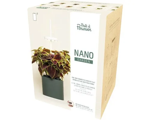smarter Blumentopf Prêt à Pousser Nano Forest Green 13,3 cm x 10,5 cm x 45,4 c