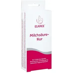 Elanee Milchsäure-Kur - Arzneimittel zur Unterstützung der vaginalen Flora, fördert das natürliche Gleichgewicht und ist ideal für eine sanfte Pflege.