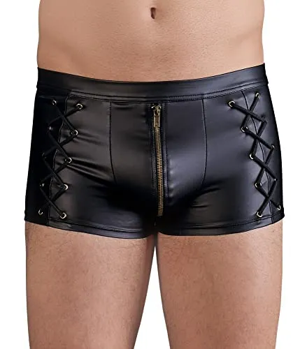 NEK Herren Boxershorts-21325241721, Schwarz, L - Erotische Slips für Herren mit ausgeprägtem männlichen Matt-Look und hohem Tragekomfort für eine elastische Passform.