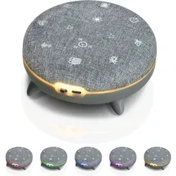 Beatfoxx ZB-7 Zen Box Sound Maschine - Kabellose & tragbare Lautsprecher mit 7 beruhigenden Sounds für Entspannung und Meditation. Ideal als Einschlafhilfe, inklusive Timer-Funktion und Bluetooth für Musikstreaming!