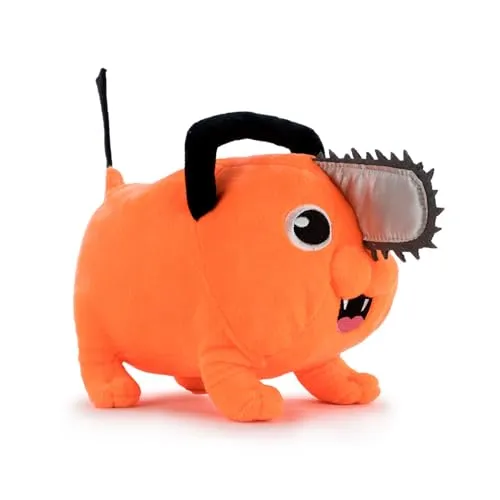 Plüschtier Chainsaw Man - Pochita (27 cm) - Offiziell lizenziertes Plüschtier in hochwertiger Verarbeitung. Perfekt zum Kuscheln und Spielen für Kinder ab 0 Monaten.