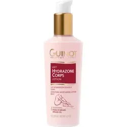 GUINOT Lait Hydrazone Corps 200ml - Pflegemilch mit Samteffekt - Ganzkörperpflege für intensive Hydratation, mit Arganöl und Shea Butter für geschmeidige, regenerierte Haut. Ideal nach dem Duschen für täglichen Komfort.