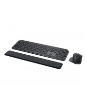 Logitech MX Keys Combo for Business Gen 2 - Tastatur-und-Maus-Set mit Hintergrundbeleuchtung, kabellos und Bluetooth LE, ideal für effizientes Arbeiten im Büro oder Home Office.