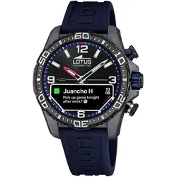 Lotus Hybriduhr 20000/1 - Herren Connected Uhr in Blau - Smartwatch für Herren mit analog-digitaler Anzeige, Saphirglas und wasserdicht bis 3 bar – ideal für sportliche Aktivitäten und den Alltag.