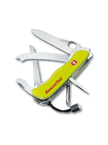 Victorinox Taschenmesser Rescue Tool Nr. 0.8623.MWN - 13-in-1 Notfallwerkzeug, ideal zum Zertrümmern von Scheiben und Durchtrennen von Sicherheitsgurten