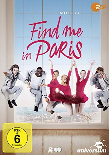 Find Me in Paris - Staffel 2.1 auf DVD - Unterhaltsame Komödie mit fantastischen Elementen, ideal für die ganze Familie. Erlebe die Abenteuer in Paris in bester DVD-Qualität.