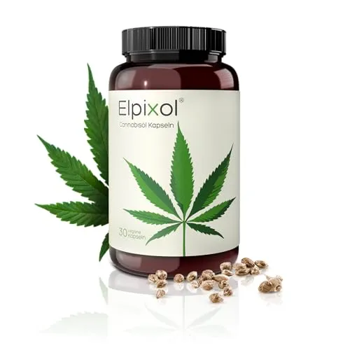 CANNABIS KAPSELN Elpixol 30 St - Arzneimittel zur Unterstützung des Wohlbefindens, mit natürlichen Inhaltsstoffen für eine sanfte Wirkung und einfache Einnahme.
