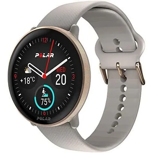 Polar Ignite 3 - 43 mm GPS-Laufuhr aus Edelstahl und Kunststoff, ideal für präzises Training und Fitness-Tracking