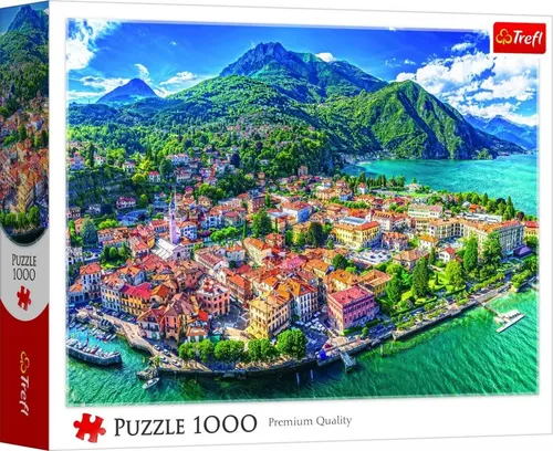 Puzzle 1000 Menaggio nad jeziorem Como TREFL Trefl 5900511109856