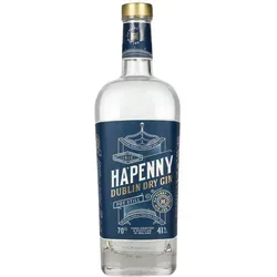 HA'PENNY Dublin Dry Gin 41% Vol. 0,7l – Premium Qualität aus Irland - Entdecken Sie den HA'PENNY Dublin Dry Gin, hergestellt in kleiner Auflage mit 13 ausgewählten Botanicals. Ideal für kreative Gin & Tonic Drinks oder pur, um die komplexen Aromen zu genießen.