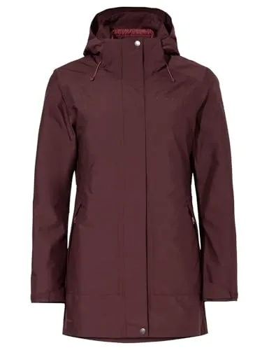 Vaude Damen Women's Idris 3in1 Parka III - Funktionsjacke mit 3-in-1-Funktion: Wetterfest, atmungsaktiv und wärmend, ideal für kalte Jahreszeiten. Aus bluesign-zertifizierten Materialien für umweltbewusste Outdoor-Fans.
