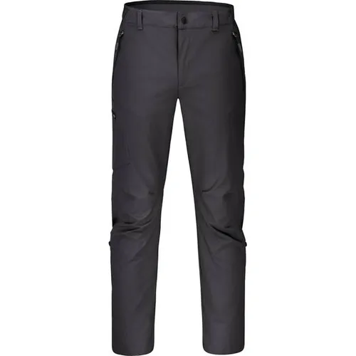 HOT sportswear Herren Hose Lazio Kurzgröße 27 - Graphite - Wanderhosen mit teilelastischem Bund, ideal für aktive Outdoor-Abenteuer. 4 Taschen und praktische Krempelfunktion für flexiblen Einsatz.