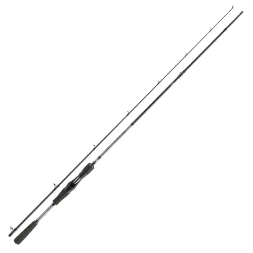 DAIWA Fuego Predator Caster 2m 4-18g - Baitcast-Rute mit HMC+ Kohlefaser für maximale Stabilität, schnelle Aktion und exzellente Wurfeigenschaften, ideal für Barsch, Döbel und Zander.