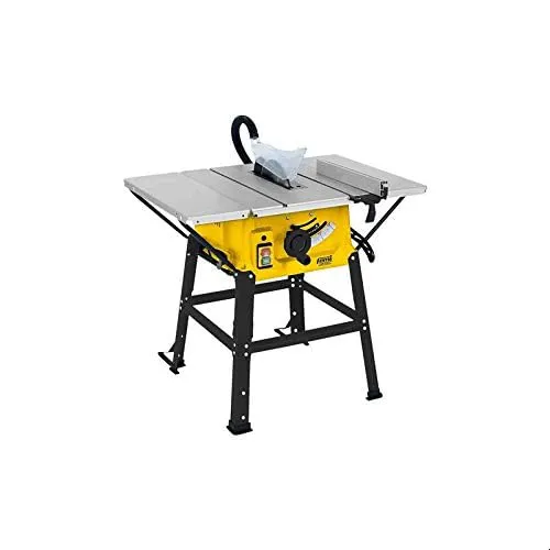 FEMI JOB LINE TS36-523 Tischsäge – 1800 W Universalmotor - Präzise Tischsäge mit 1800 W Motor und 254 mm Klinge. Ausziehbarer Tisch (990 x 570 mm) für große Projekte. Sicher und kompakt, ideal für Heim- und Profianwender.