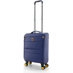 NATIONAL GEOGRAPHIC Koffer Passage, Polyester blau - Stylischer Trolley aus robustem Polyester in Blau, ideal für Reisen. Mit Reißverschluss und kompakten Maßen von 15,5 cm Breite und 46 cm Höhe.