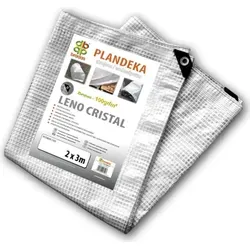 Bradas Abdeckplane verstärkt 100 6x8m, Transparent - Ideal für Garten & Outdoor - Planen & Abdeckfolien - Diese transparente Plane mit verstärkten Kanten und Aluminiumösen schützt effektiv vor Witterungseinflüssen, ohne das Licht zu blockieren, ideal für Gewächshäuser und Außenbereiche.