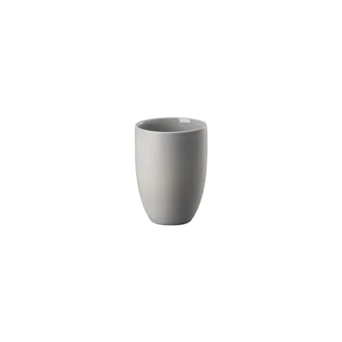 Rosenthal Becher the mug+ doppelwandig Gentle Grey 0,3l - Thermobehälter mit isolierenden Eigenschaften, ideal für heiße und kalte Getränke. Der elegante Becher von Rosenthal in sanftem Grau vereint modernes Design und praktische Funktionalität.