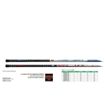 Lineaeffe Fest Delta 6 m 5-20 g Fixe Rute Angeln im Meer Fluss See Teleskopische Carbon