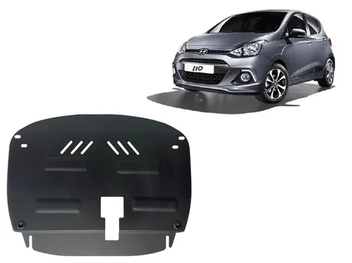Stahl Unterfahrschutz für Hyundai i10 (2019-2025) – Robuste Sicherheit - Ersatzteil von Scut Protection, schützt den Motorbereich zuverlässig vor Schäden. Ideal für den professionellen Einsatz und langlebig.