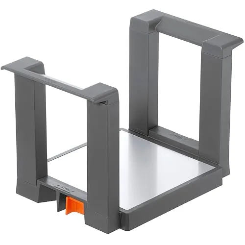 Blum AMBIA-LINE Tellerhalter bis zu 12 Teller - Küchen Organizer für bis zu 12 Teller, stufenlos verstellbar und rutschfest für optimale Organisation in Schubladen oder Regalen.