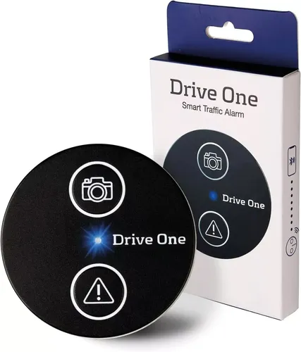 Needit Drive One Blitzerwarner - Original Radarwarner für Echtzeit-Gefahrenwarnungen, abonnementfrei und mit der längsten Batterielaufzeit auf dem Markt