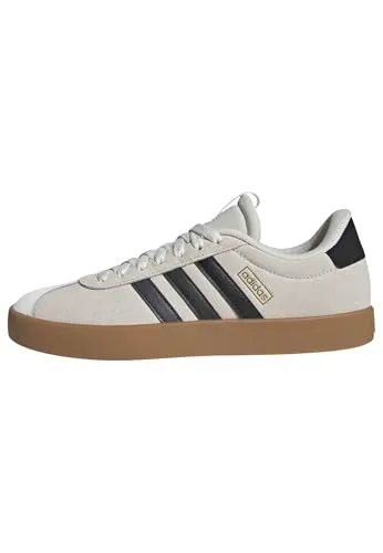 adidas Vl Court 3.0 Damen Schuhe - Off White Grey Six Gold Metallic, 38 2/3 EU - Damen-Sneaker mit regulärer Passform, stylischem Design und komfortabler Gummiaußensohle für den perfekten Look im Alltag.